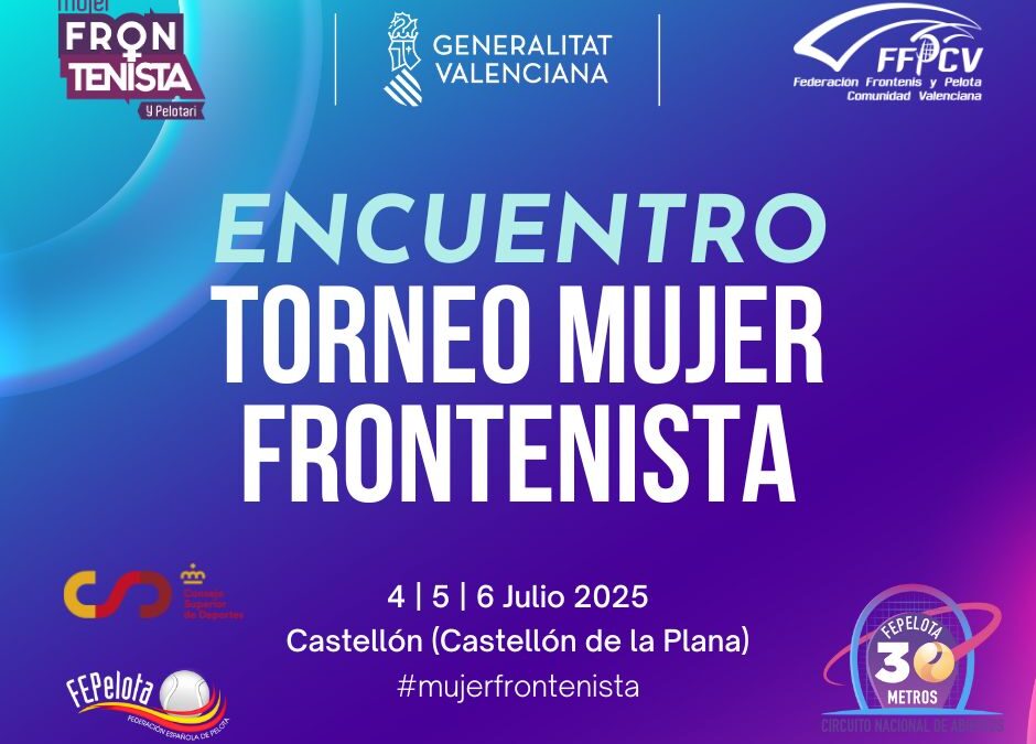 Torneo y 7º Encuentro Nacional Mujer Frontenista 2025